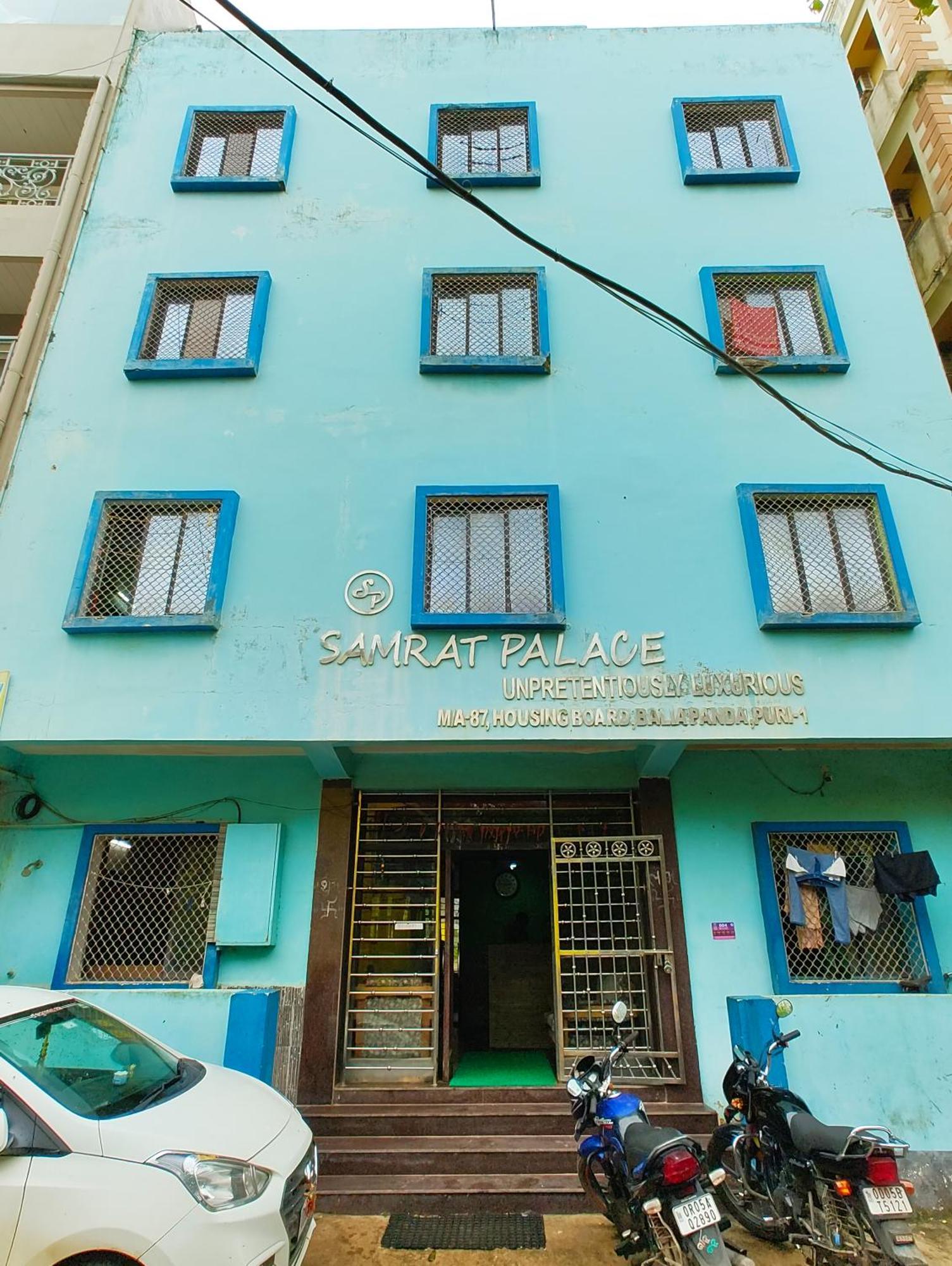Goroomgo Samrat Palace Puri Near Sea Beach With Parking Facilities - Restaurant Available - Couple Friendly 外观 照片