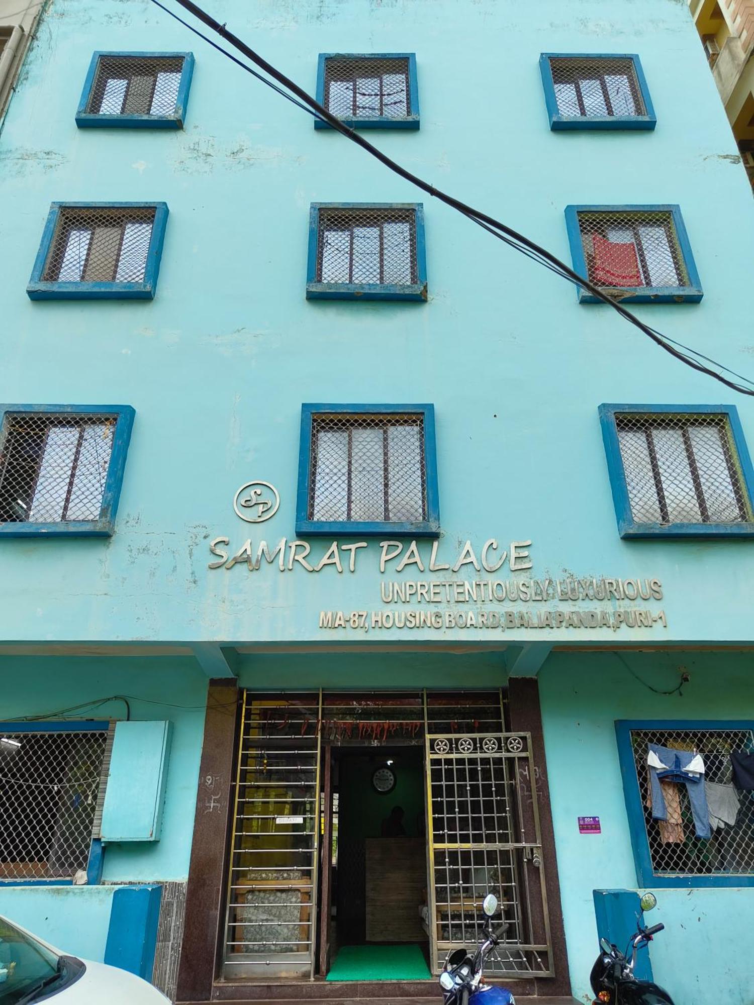 Goroomgo Samrat Palace Puri Near Sea Beach With Parking Facilities - Restaurant Available - Couple Friendly 外观 照片